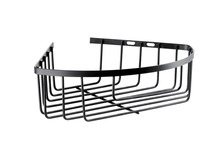 Duschhylla Rostfri Självhäftande Svart REN